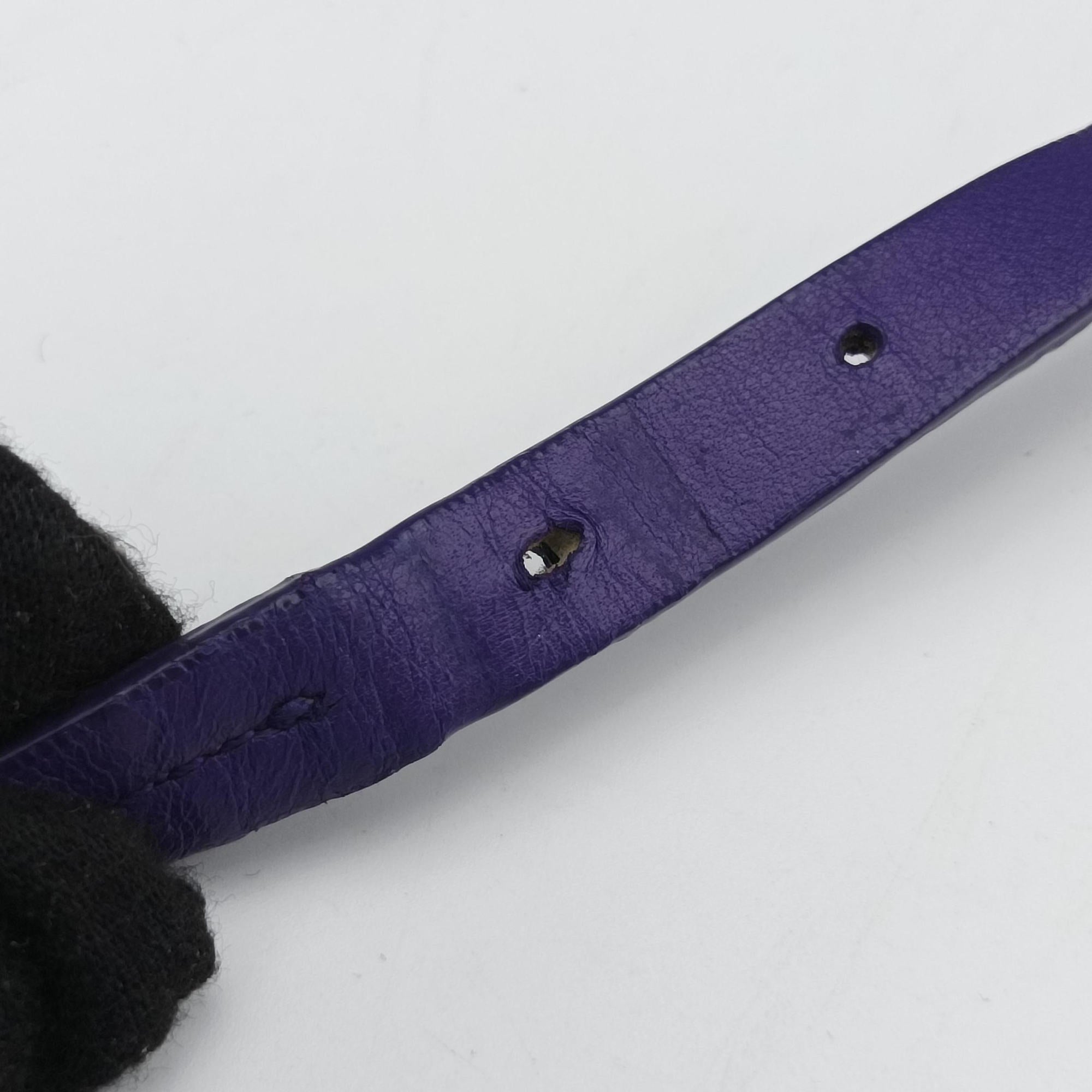 Vintage Bottega Veneta NODINI Intrecciato Purple lambskin  shoulderbag | stylenewstar