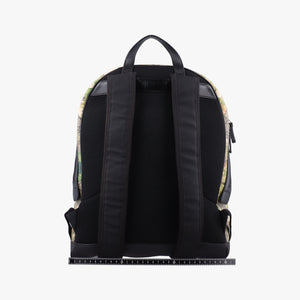 Pre-owned Gucci GG Blooms Beige×Multi PVC coated canvas×Leather 406370 backpack/rucksack | stylenewstar