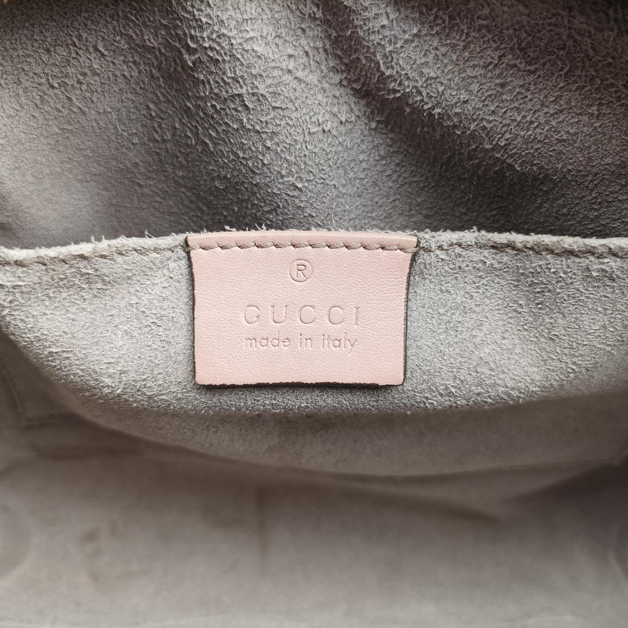 Pre-owned Gucci GG Marmont Pink Leather 447632 shoulderbag | stylenewstar