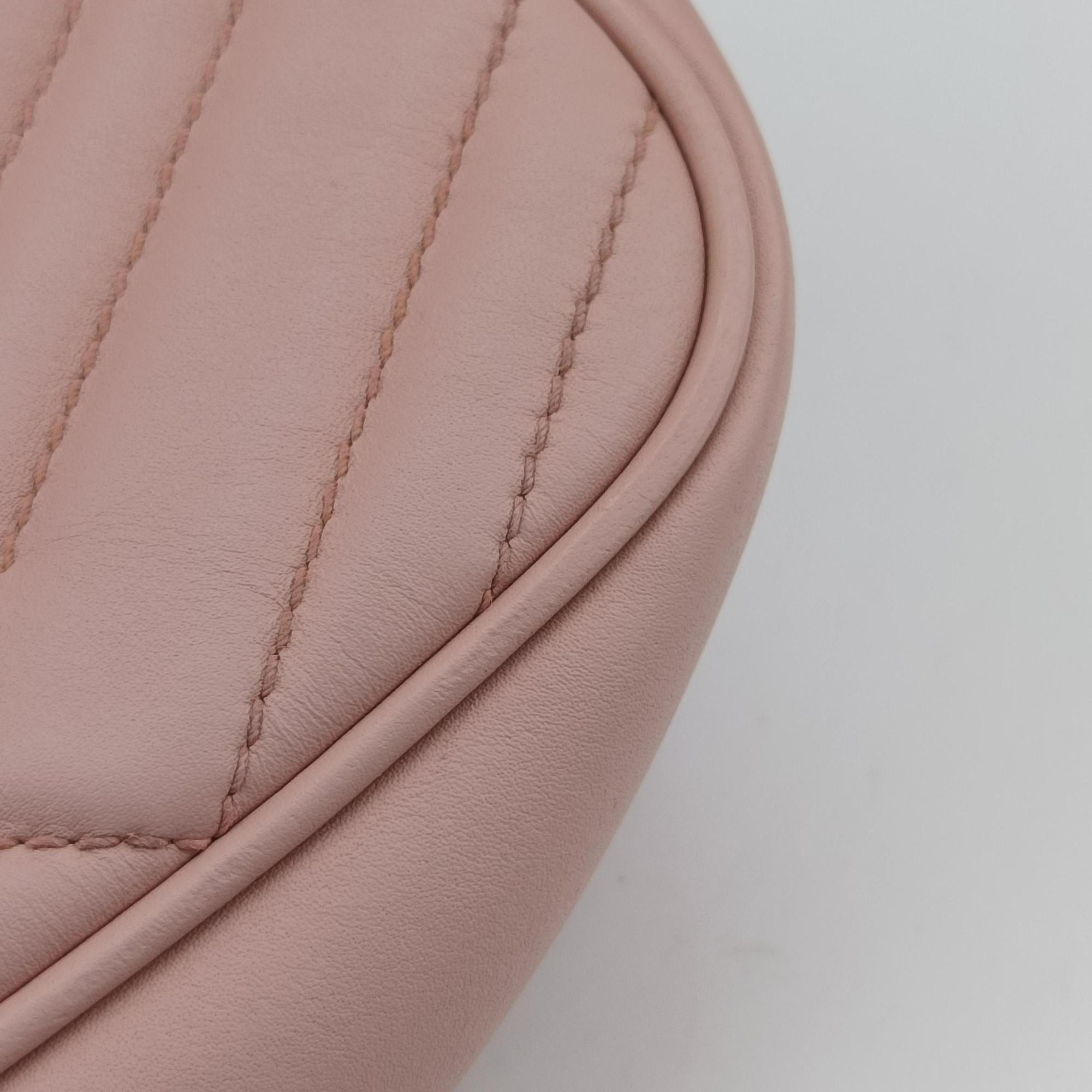 Pre-owned Gucci GG Marmont Pink Leather 447632 shoulderbag | stylenewstar