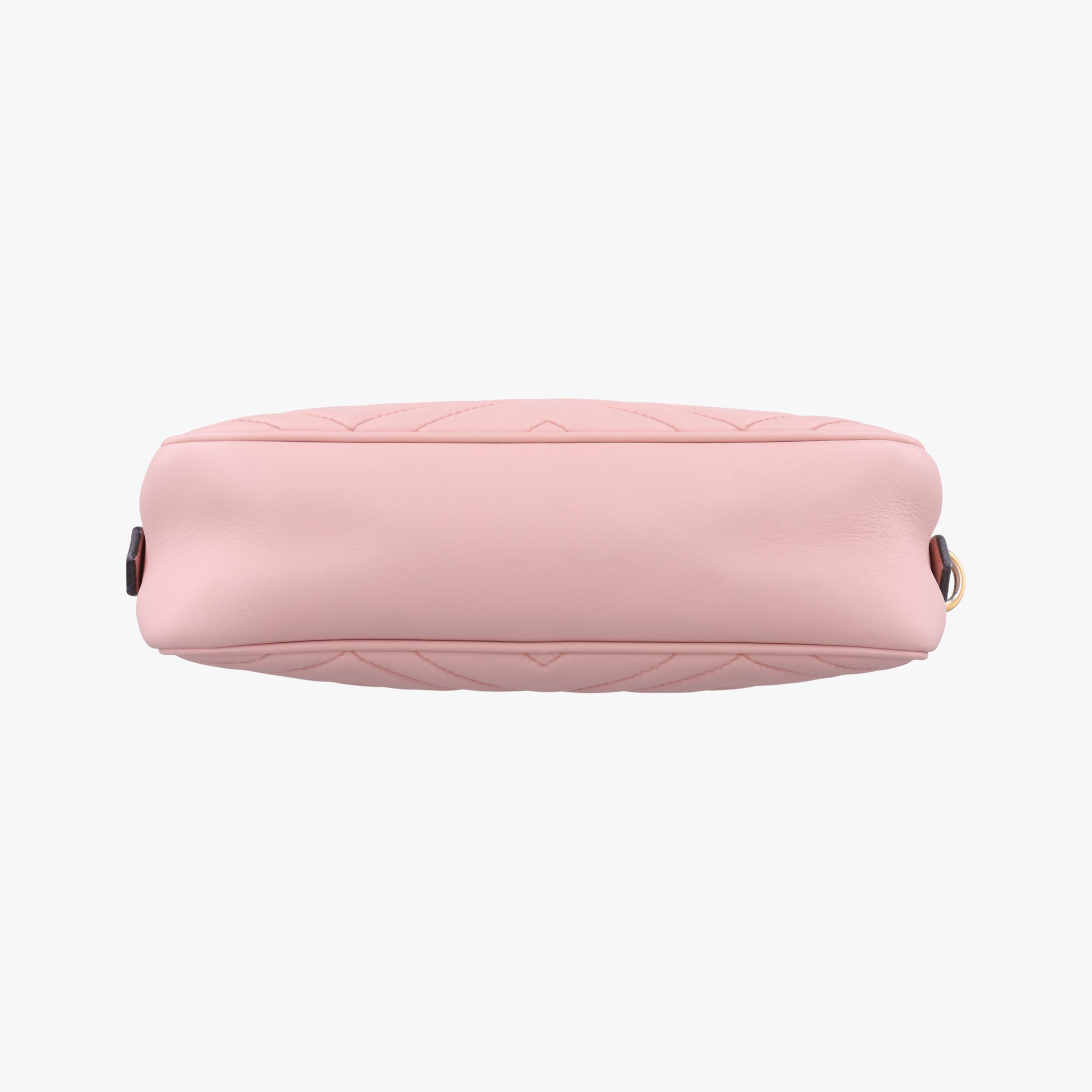 Pre-owned Gucci GG Marmont Pink Leather 447632 shoulderbag | stylenewstar
