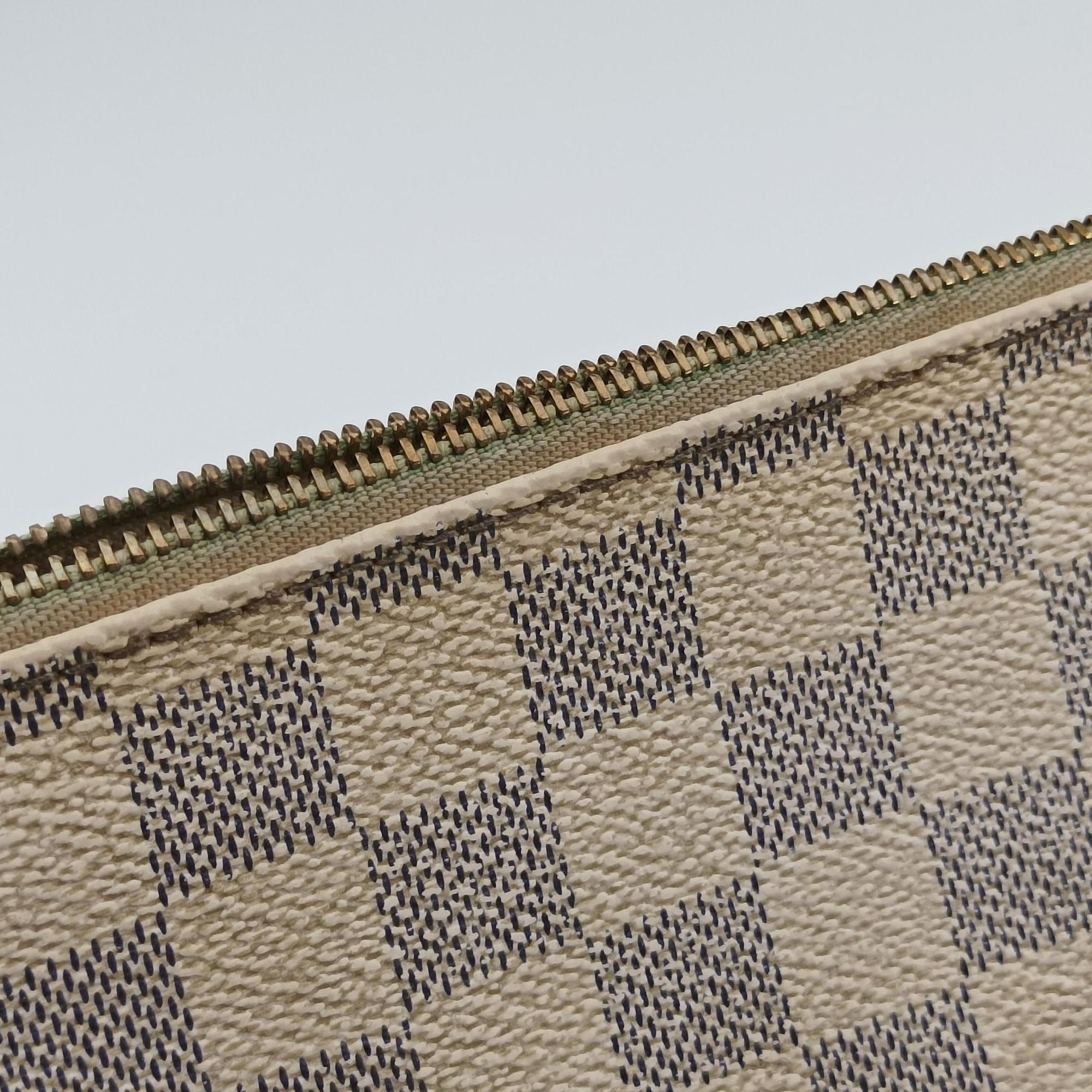 Pre-owned Louis Vuitton EVA AZUR Damier Canvas N55214 shoulderbag | stylenewstar
