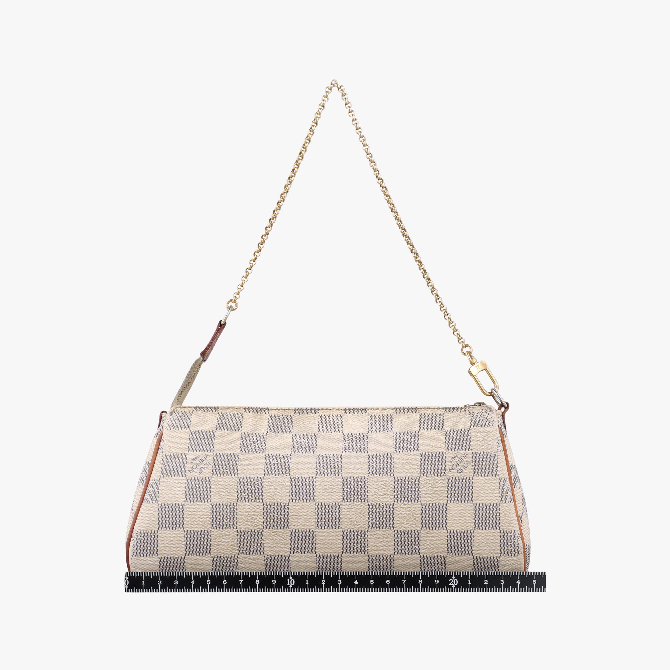 Pre-owned Louis Vuitton EVA AZUR Damier Canvas N55214 shoulderbag | stylenewstar
