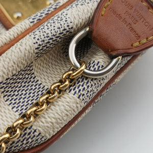 Pre-owned Louis Vuitton EVA AZUR Damier Canvas N55214 shoulderbag | stylenewstar