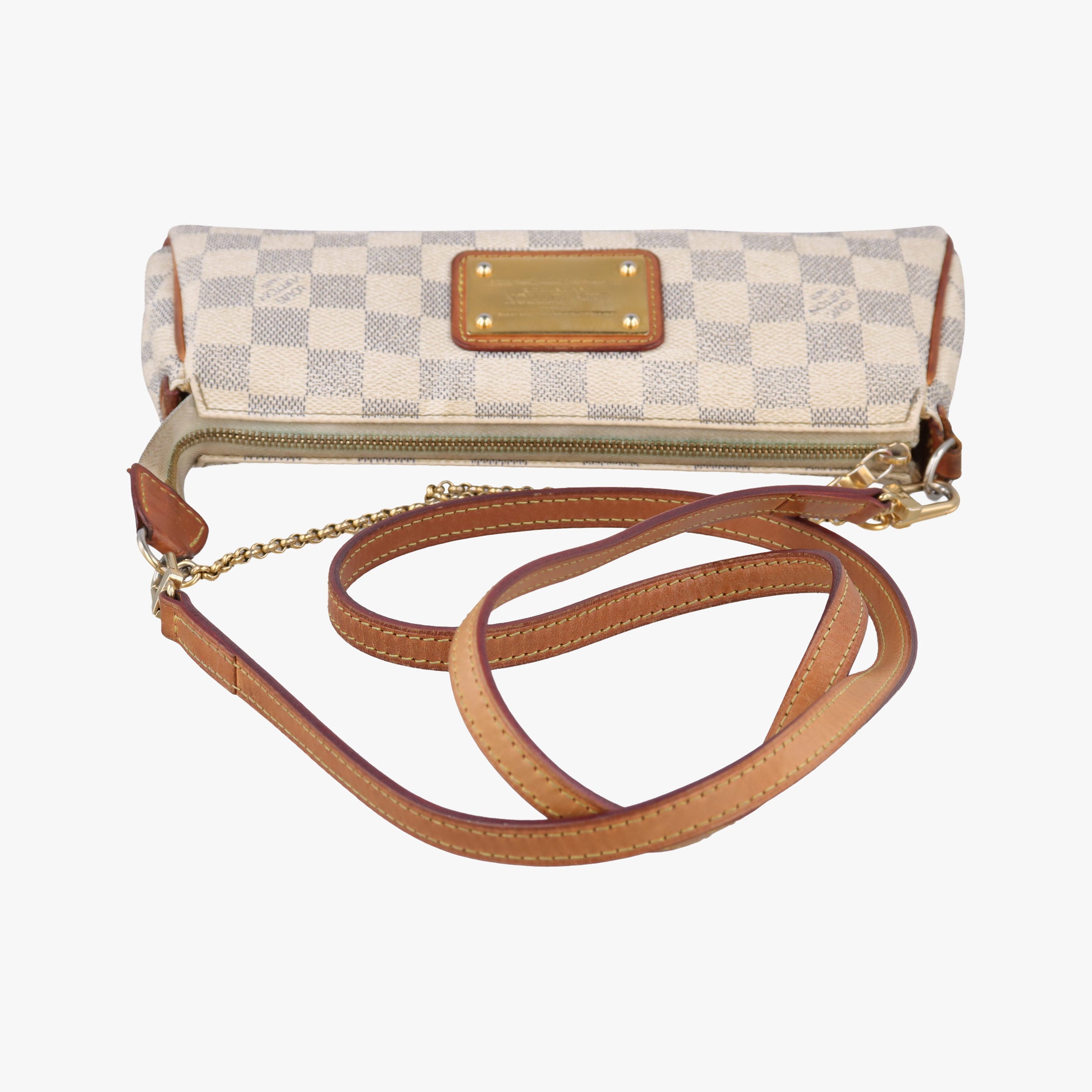 Pre-owned Louis Vuitton EVA AZUR Damier Canvas N55214 shoulderbag | stylenewstar