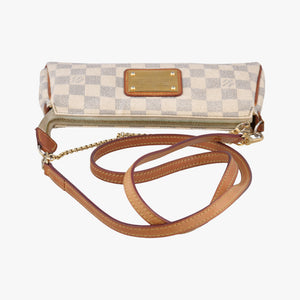 Pre-owned Louis Vuitton EVA AZUR Damier Canvas N55214 shoulderbag | stylenewstar