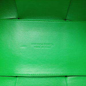 Pre-owned Bottega Veneta THE ARCO Tote Green lambskin  handbag | stylenewstar