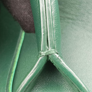 Pre-owned Bottega Veneta THE ARCO Tote Green lambskin  handbag | stylenewstar