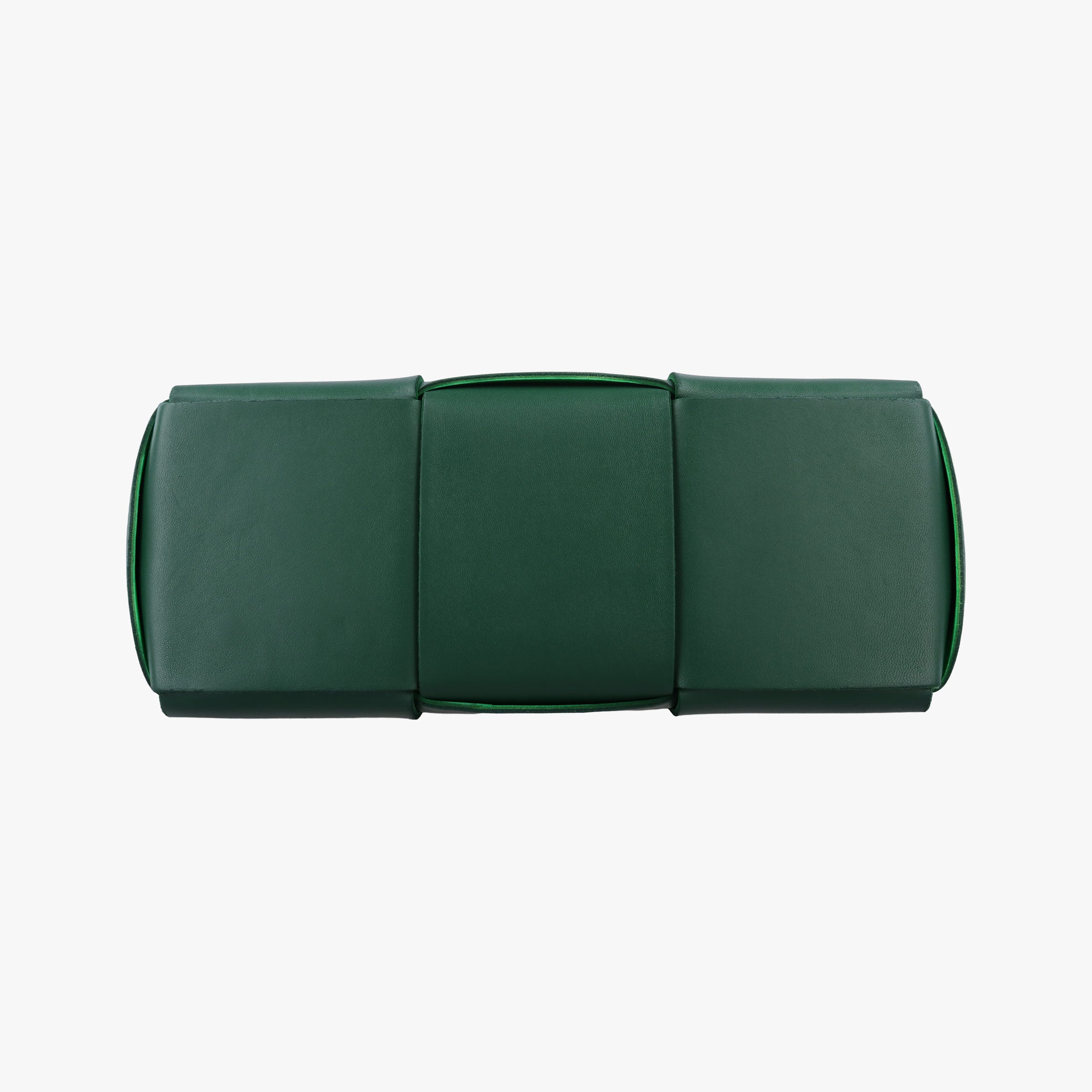 Pre-owned Bottega Veneta THE ARCO Tote Green lambskin  handbag | stylenewstar
