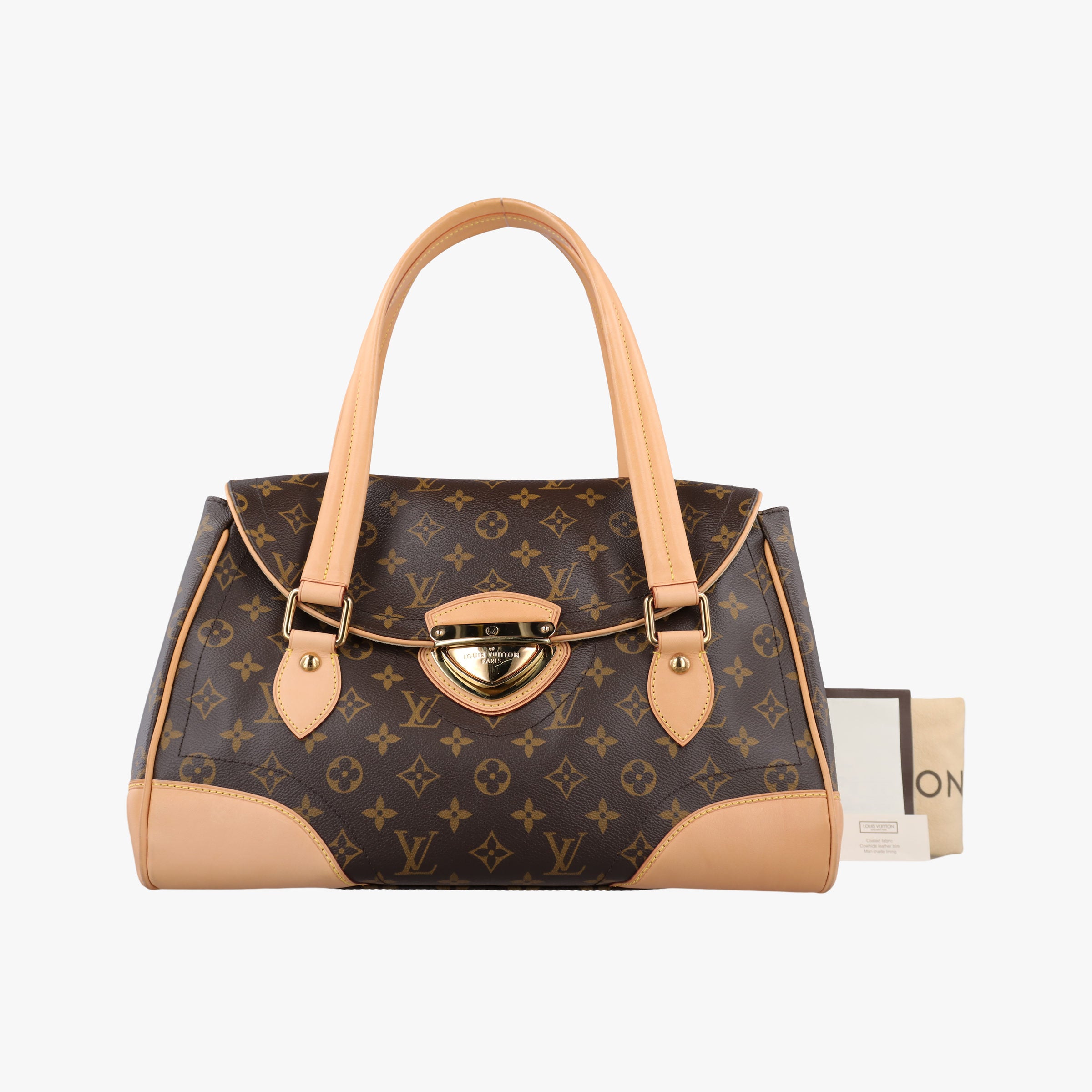 Vintage Louis Vuitton Beverly GM brown Monogram Canvas M40120 handbag | stylenewstar