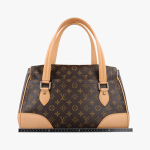 Vintage Louis Vuitton Beverly GM brown Monogram Canvas M40120 handbag | stylenewstar