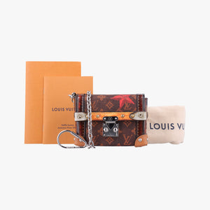 Pre-owned Louis Vuitton Essential Trunk brown×multi Monogram Canvas áVernis M63779 others | stylenewstar