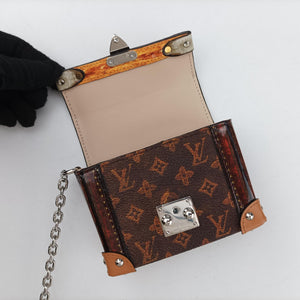 Pre-owned Louis Vuitton Essential Trunk brown×multi Monogram Canvas áVernis M63779 others | stylenewstar