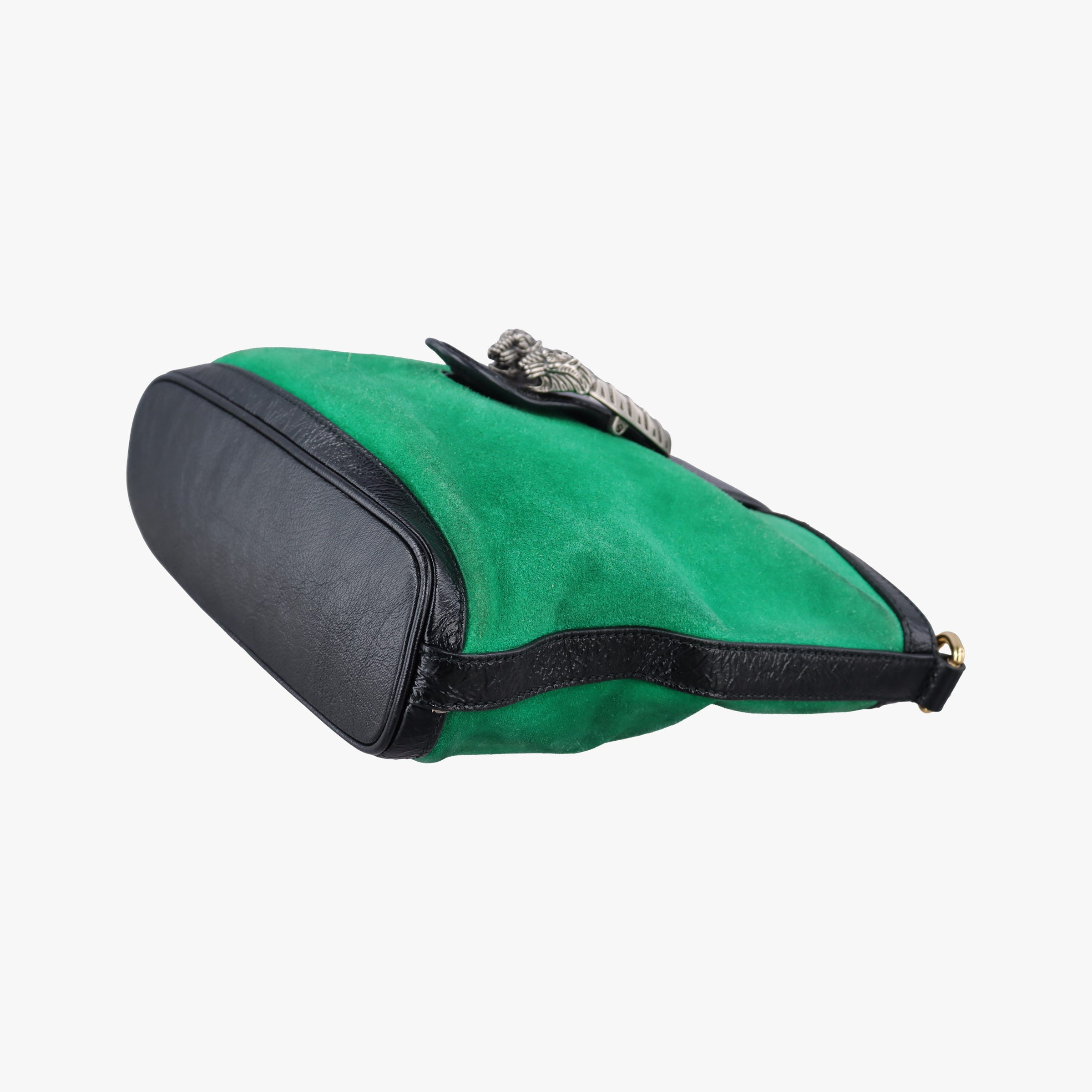 Vintage Gucci Dionysus Green suede×leather 499622 shoulderbag | stylenewstar