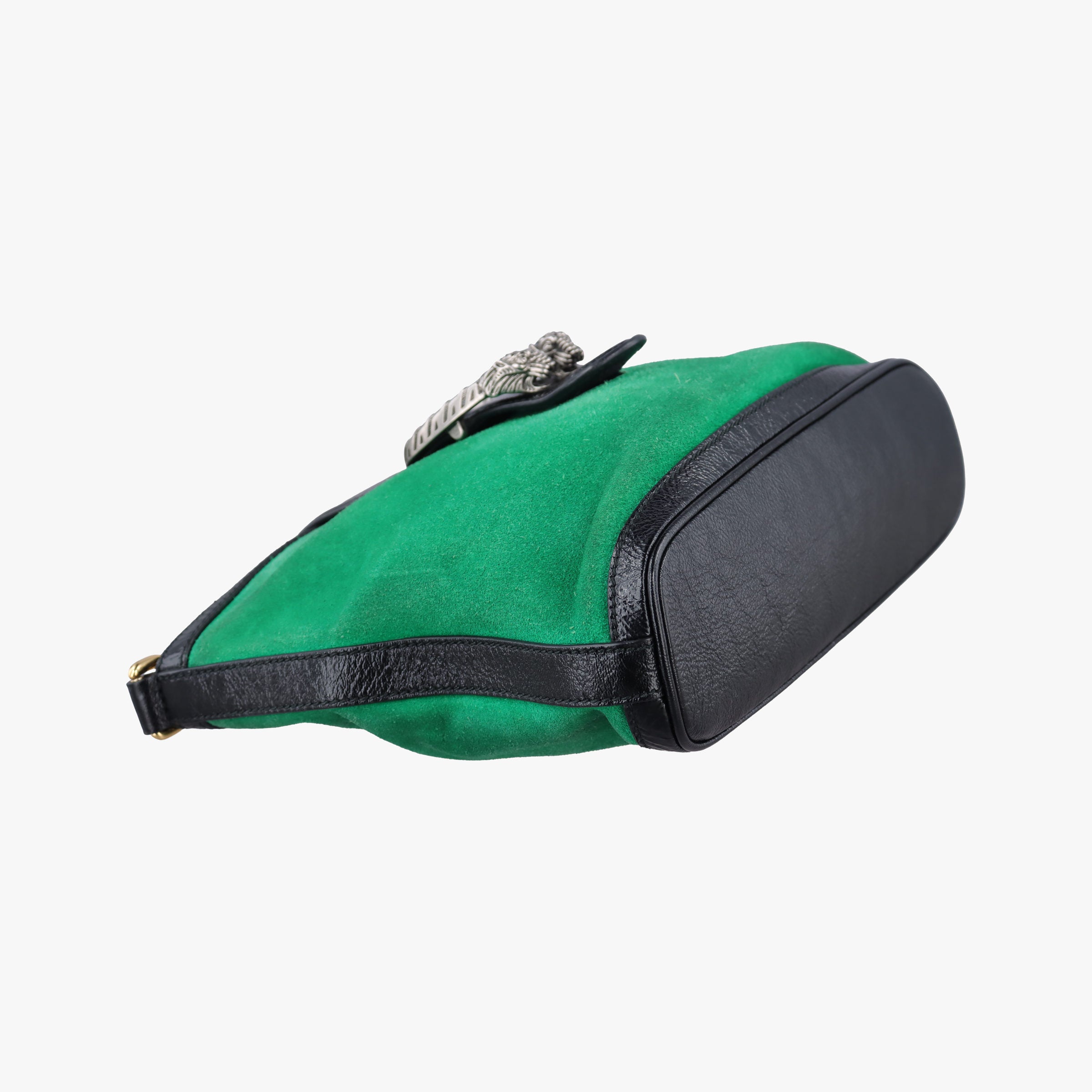 Vintage Gucci Dionysus Green suede×leather 499622 shoulderbag | stylenewstar