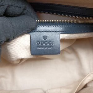 Secondhand Gucci Sherry Line navy×red×beige Canvas×Leather 269876 shoulderbag | stylenewstar