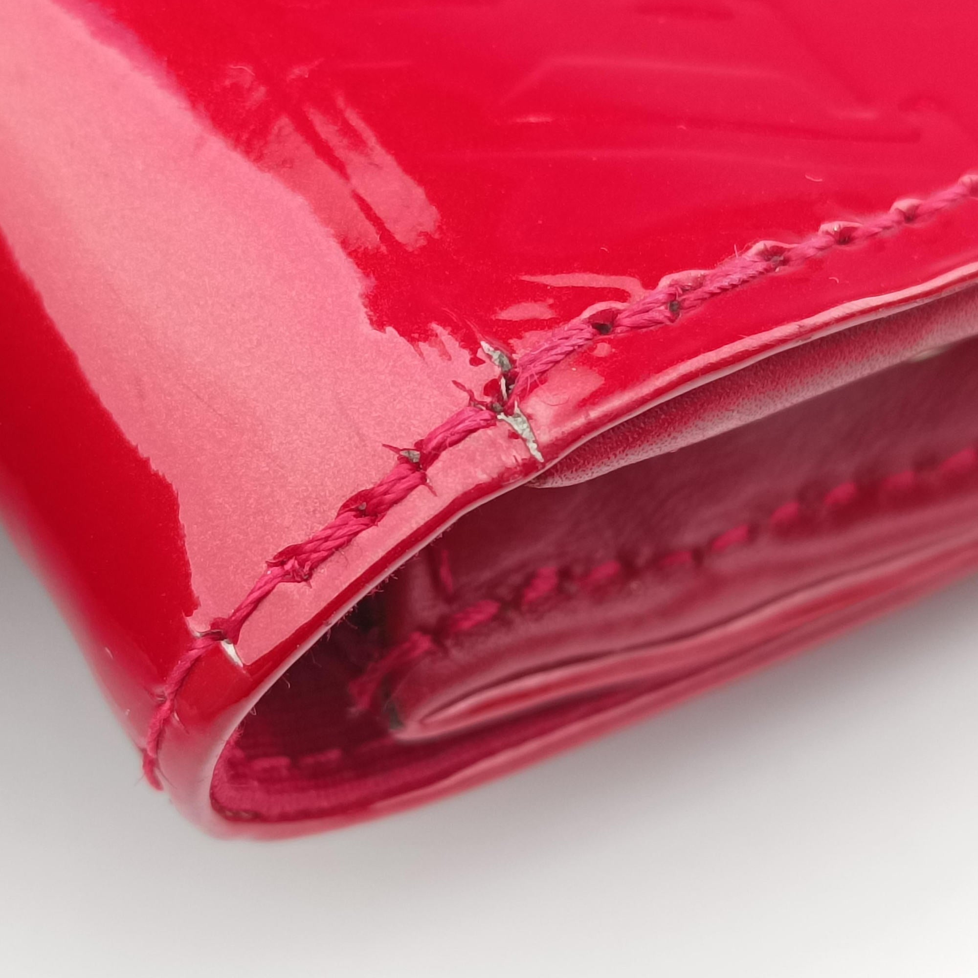 Pre-owned Louis Vuitton Belle Air Pomme d'Amour Vernis M93614 shoulderbag | stylenewstar
