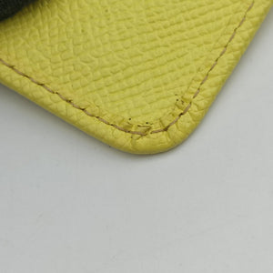 Pre-owned Dolce & Gabbana SICILY Yellow Leather  shoulderbag | stylenewstar