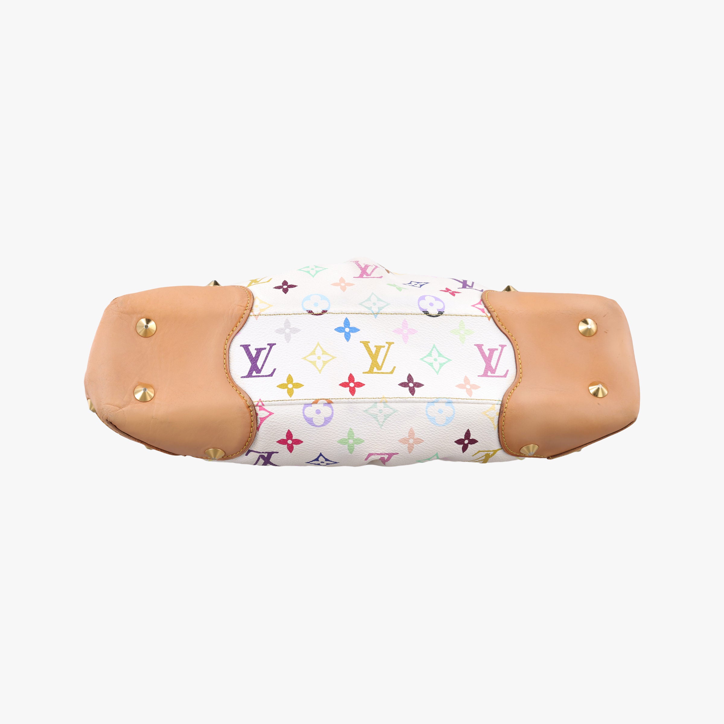 Vintage Louis Vuitton JUDY MM white Monogram Multicolor M40255 shoulderbag | stylenewstar