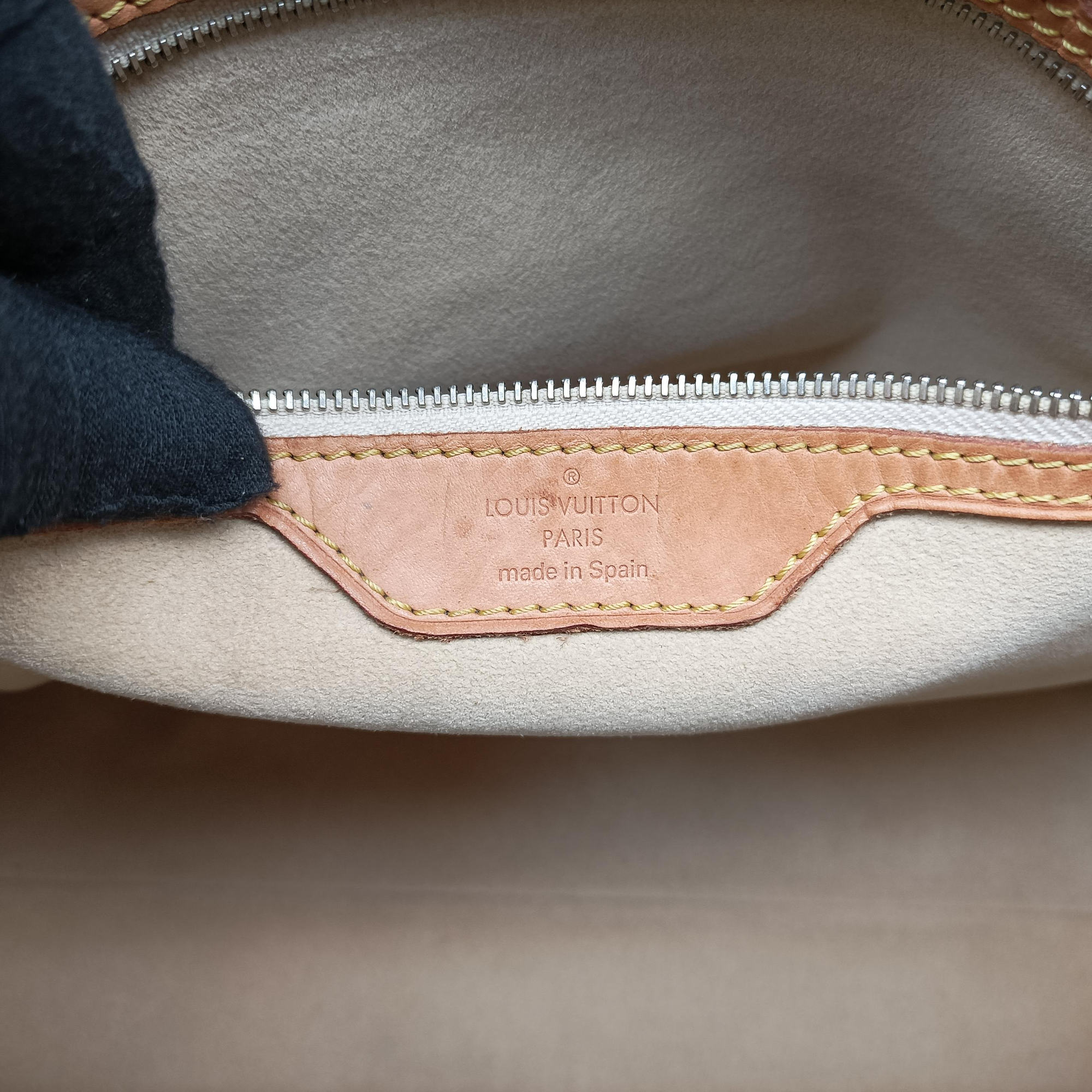 Pre-owned Louis Vuitton HAMPSTEAD MM AZUR Damier Canvas N51206 handbag | stylenewstar
