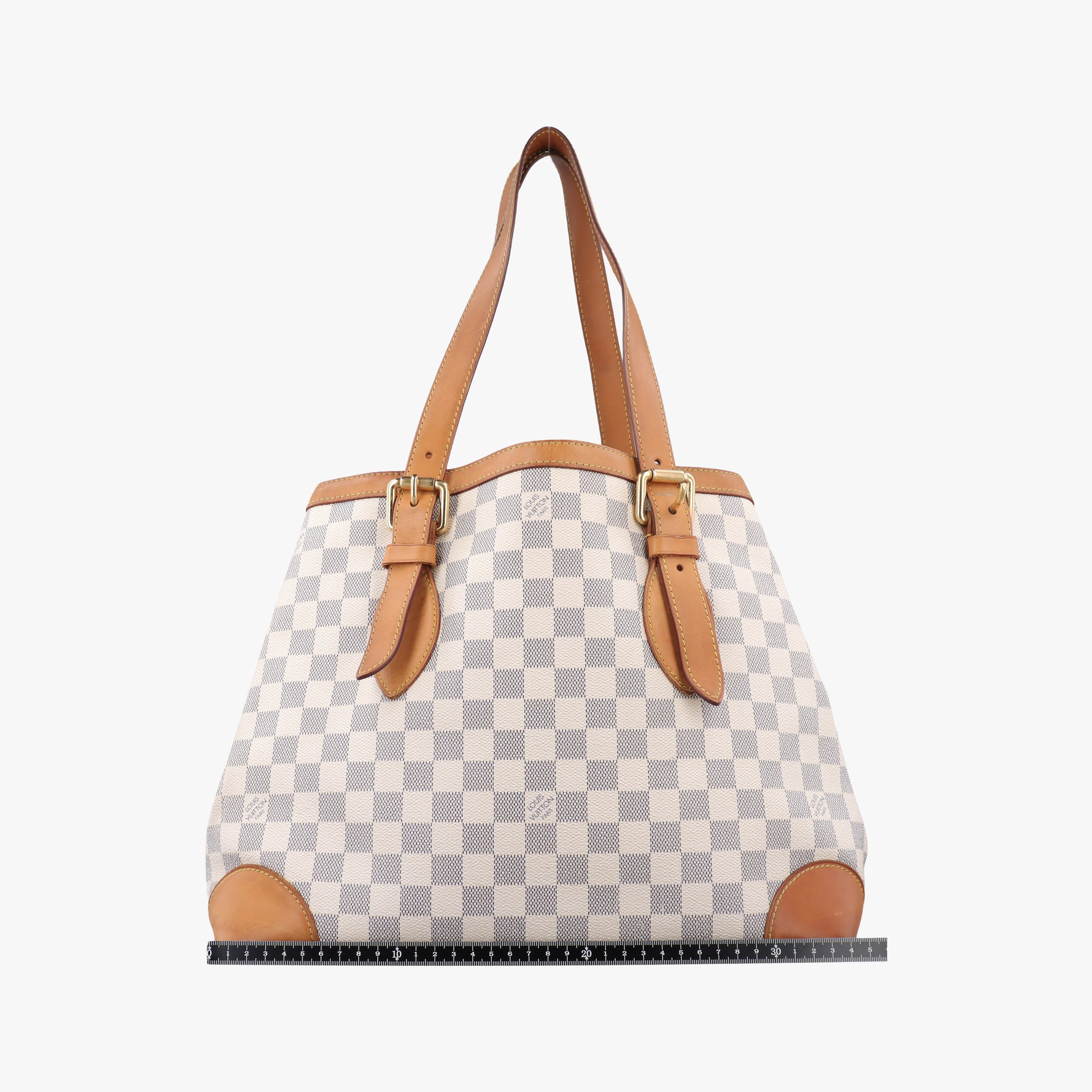 Pre-owned Louis Vuitton HAMPSTEAD MM AZUR Damier Canvas N51206 handbag | stylenewstar