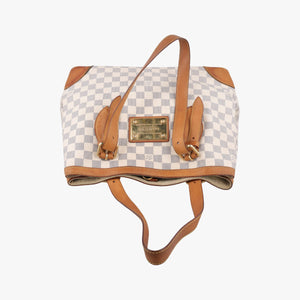 Pre-owned Louis Vuitton HAMPSTEAD MM AZUR Damier Canvas N51206 handbag | stylenewstar