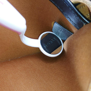 Pre-owned Celine Medium Triomphe Messenger Brown PVC coated canvas  shoulderbag | stylenewstar