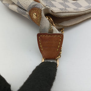 Pre-owned Louis Vuitton EVA AZUR Damier Canvas N55214 shoulderbag | stylenewstar