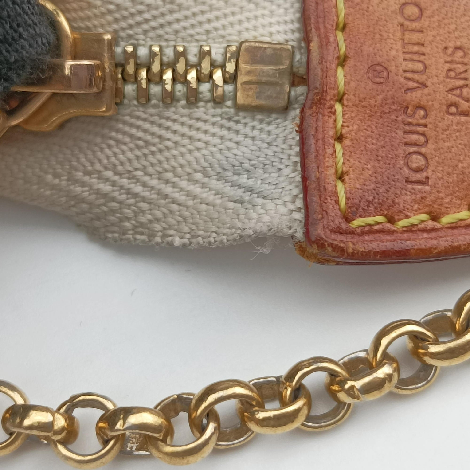 Pre-owned Louis Vuitton EVA AZUR Damier Canvas N55214 shoulderbag | stylenewstar