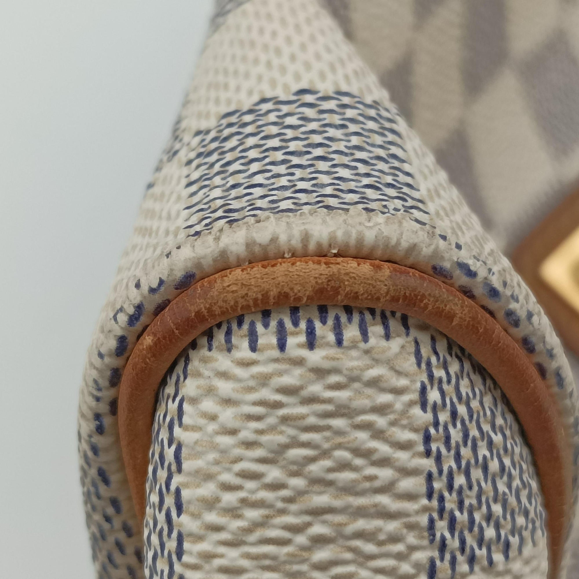Pre-owned Louis Vuitton EVA AZUR Damier Canvas N55214 shoulderbag | stylenewstar