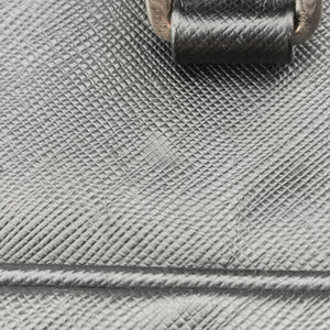 Pre-owned Prada business bag briefcase Black SAFFIANO Leather 2VE363 handbag | stylenewstar