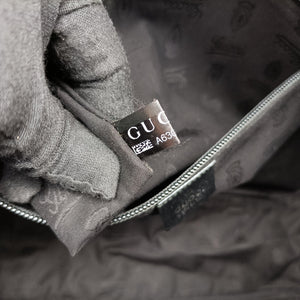 Secondhand Gucci GG Imprime Messenger Black PVC coated canvas 211107 shoulderbag | stylenewstar