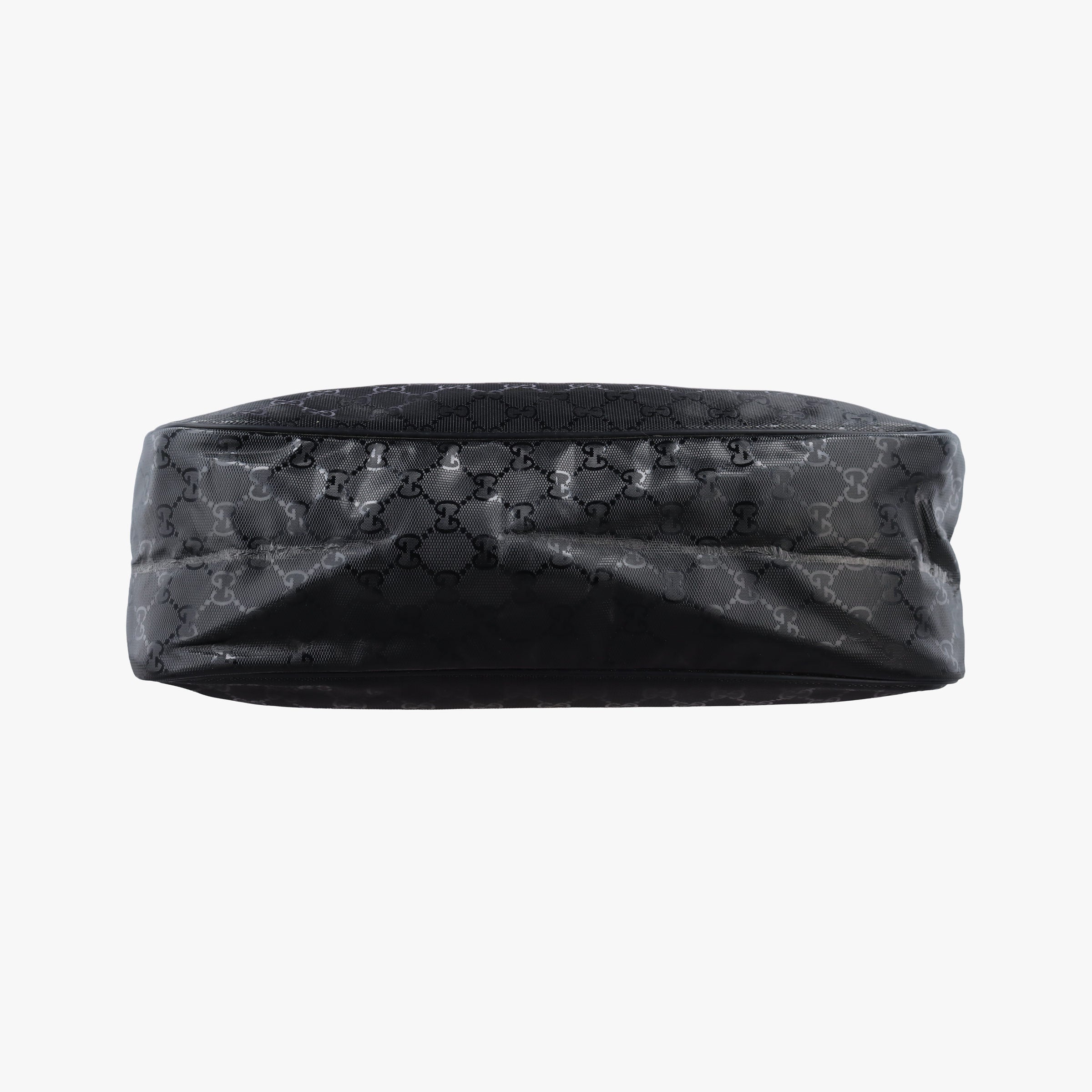 Secondhand Gucci GG Imprime Messenger Black PVC coated canvas 211107 shoulderbag | stylenewstar