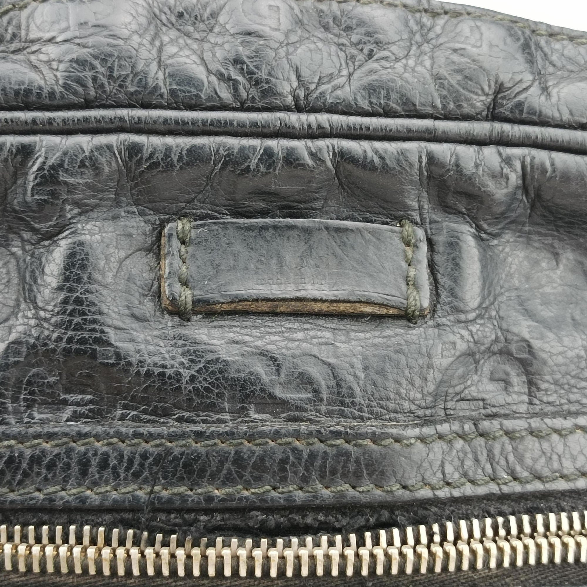 Pre-owned Gucci GG Imprime Messenger Black Leather 201448 shoulderbag | stylenewstar