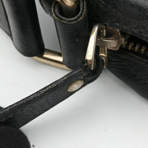 Pre-owned Gucci GG Imprime Messenger Black Leather 201448 shoulderbag | stylenewstar