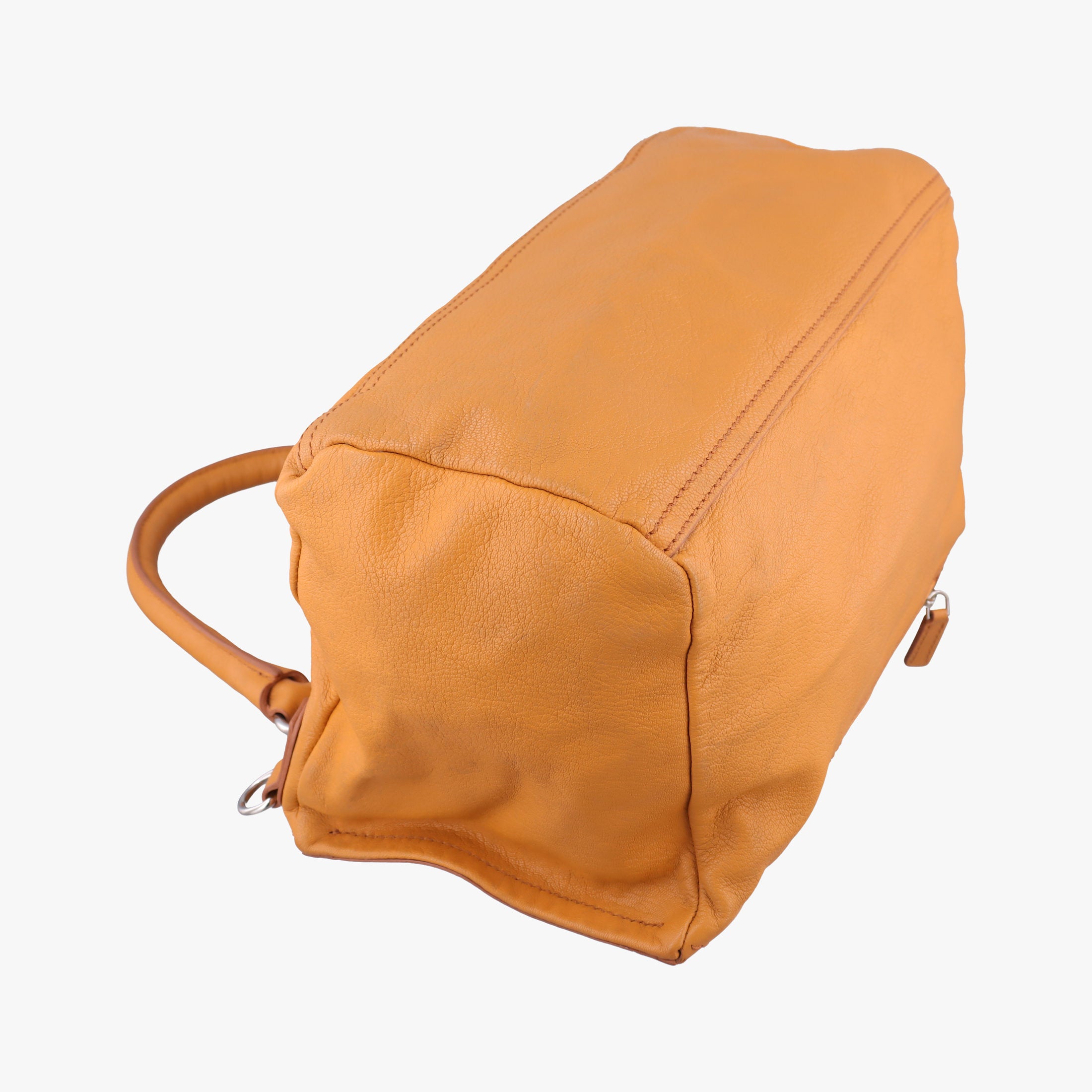 Pre-owned Givenchy Pandora Yellow leather  shoulderbag | stylenewstar