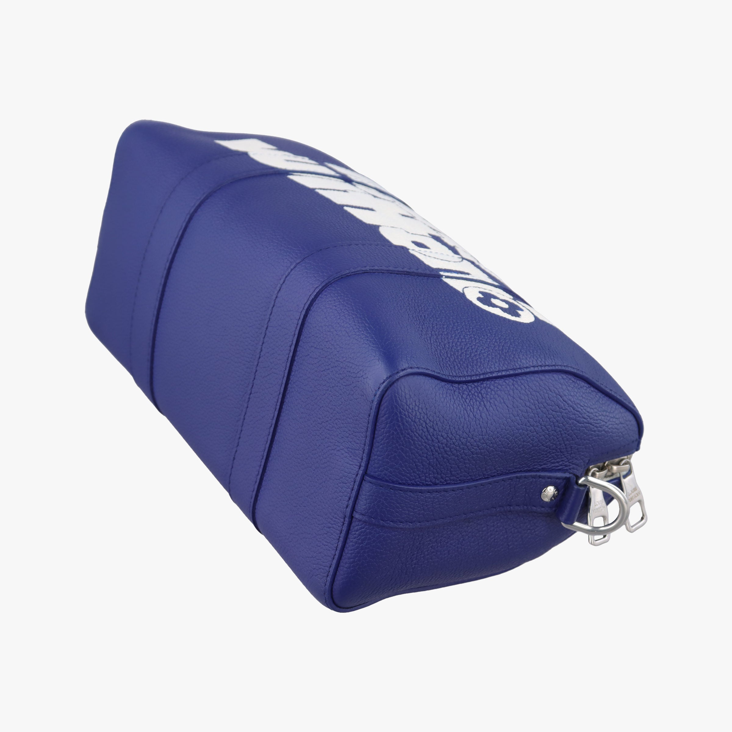 Pre-owned Louis Vuitton Everyday LV  Blue×white leather M58747 shoulderbag | stylenewstar