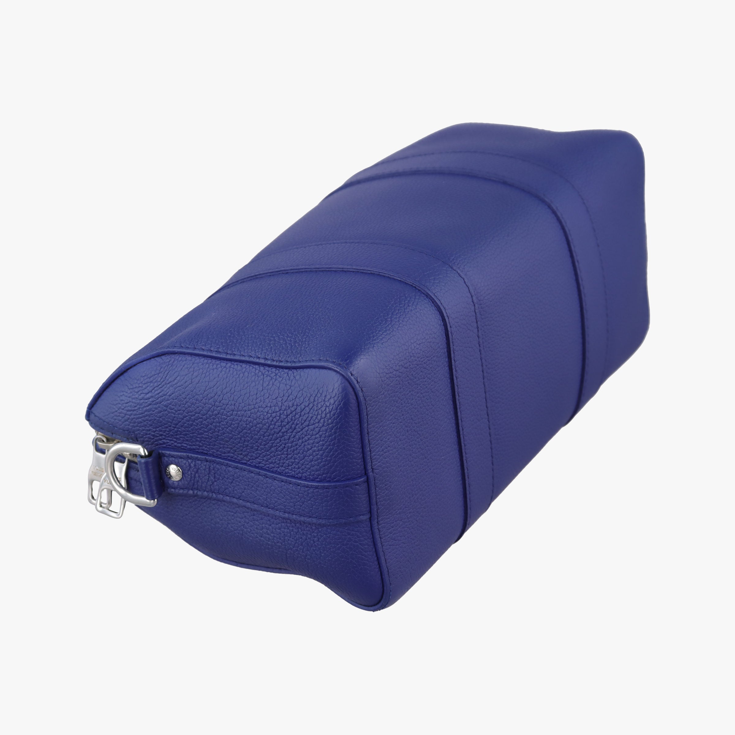 Pre-owned Louis Vuitton Everyday LV  Blue×white leather M58747 shoulderbag | stylenewstar