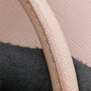Pre-owned Prada Galleria Pink SAFFIANO Leather BN1786 shoulderbag | stylenewstar