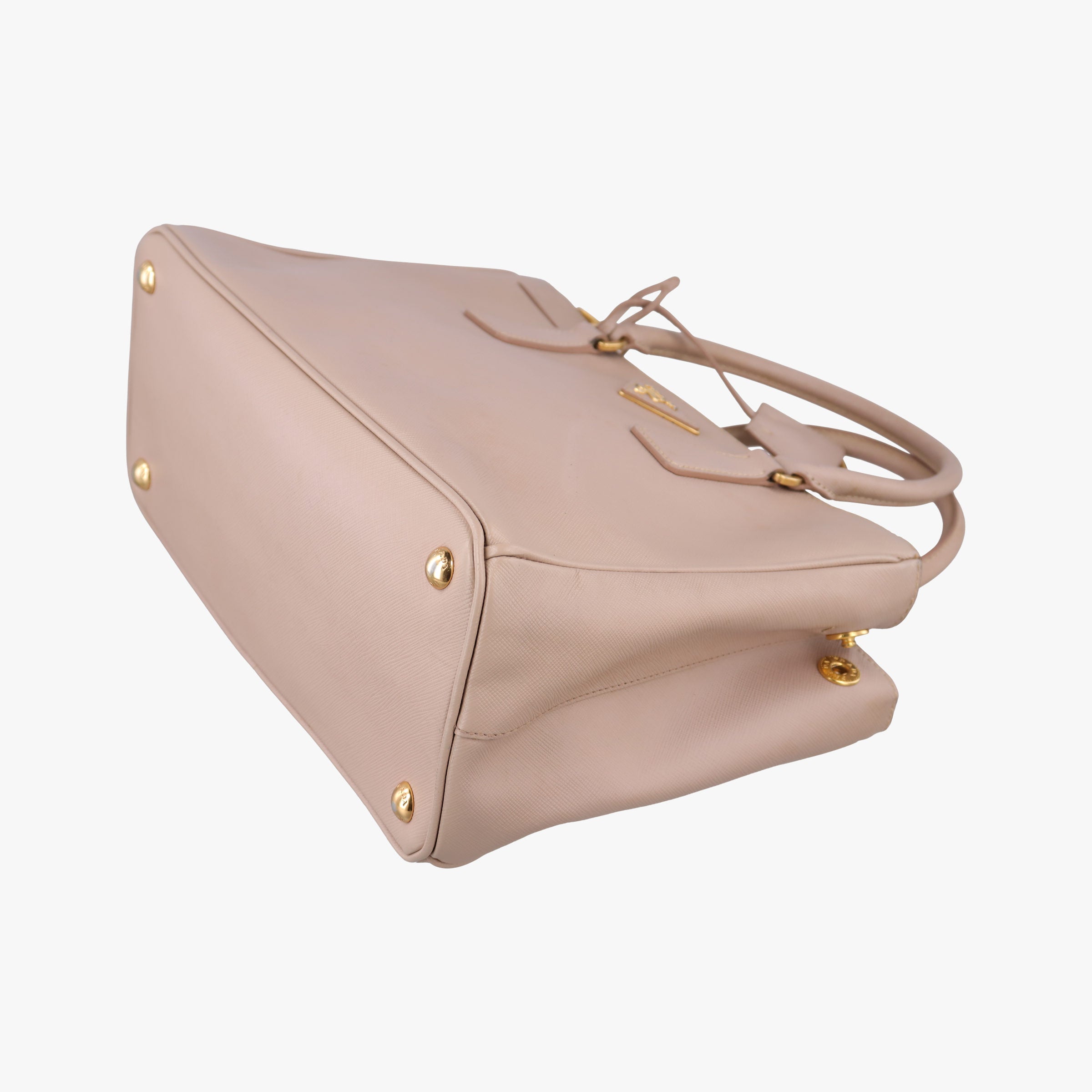 Pre-owned Prada Galleria Pink SAFFIANO Leather BN1786 shoulderbag | stylenewstar