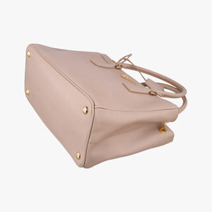Pre-owned Prada Galleria Pink SAFFIANO Leather BN1786 shoulderbag | stylenewstar