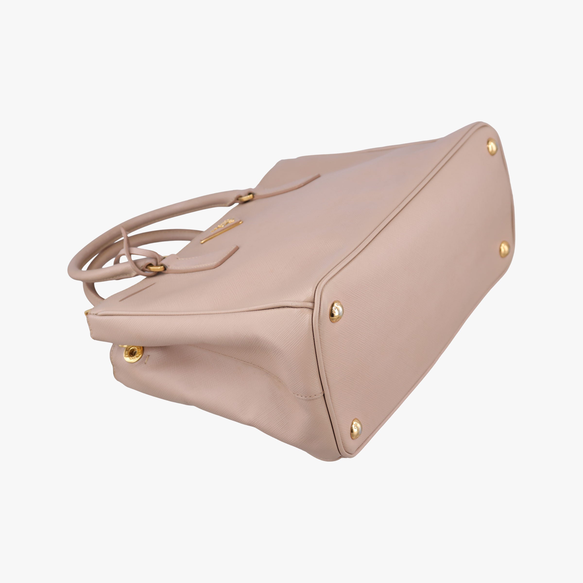 Pre-owned Prada Galleria Pink SAFFIANO Leather BN1786 shoulderbag | stylenewstar