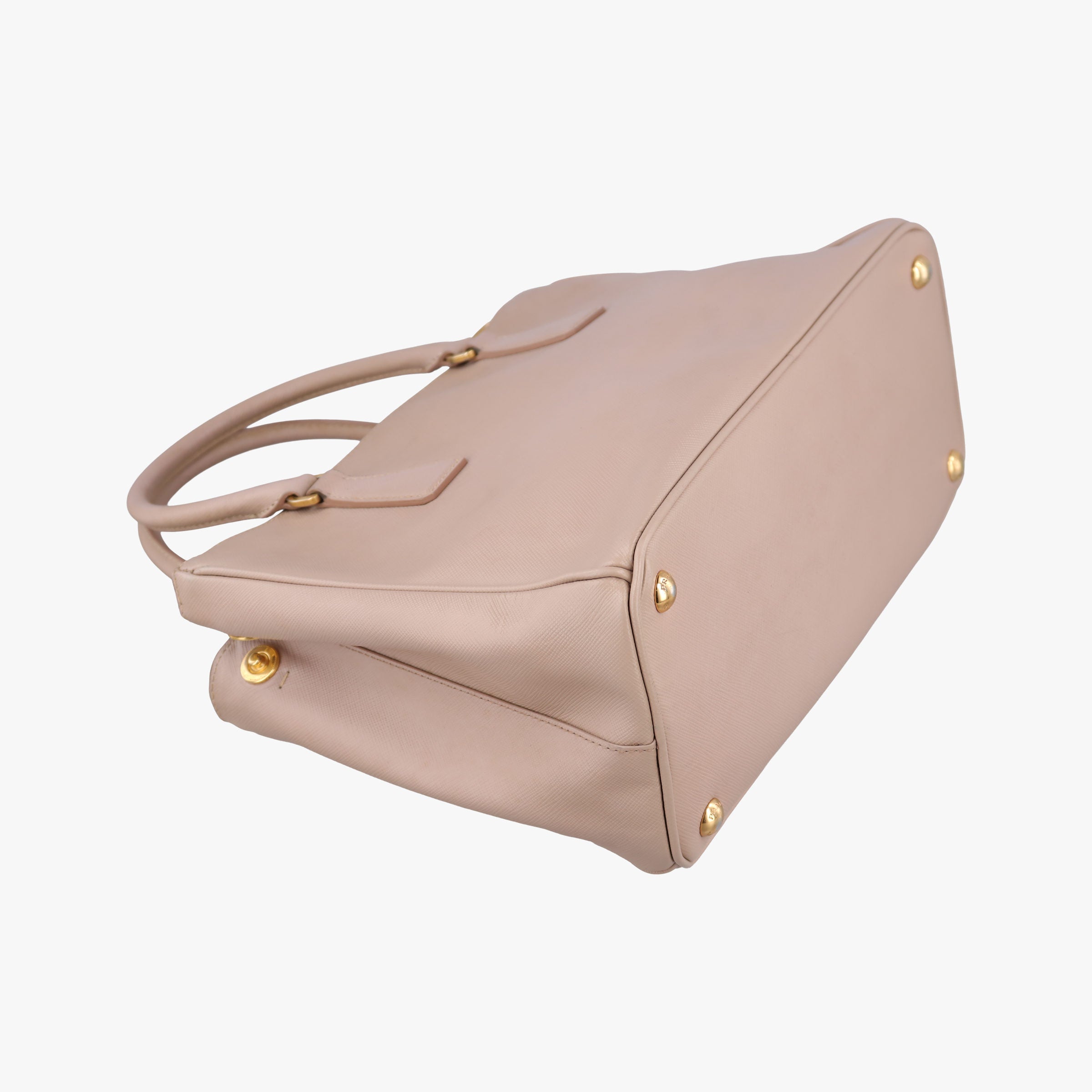 Pre-owned Prada Galleria Pink SAFFIANO Leather BN1786 shoulderbag | stylenewstar