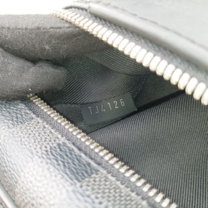 Pre-owned Louis Vuitton Josh Noir Damier Graphite N41473 backpack/rucksack | stylenewstar