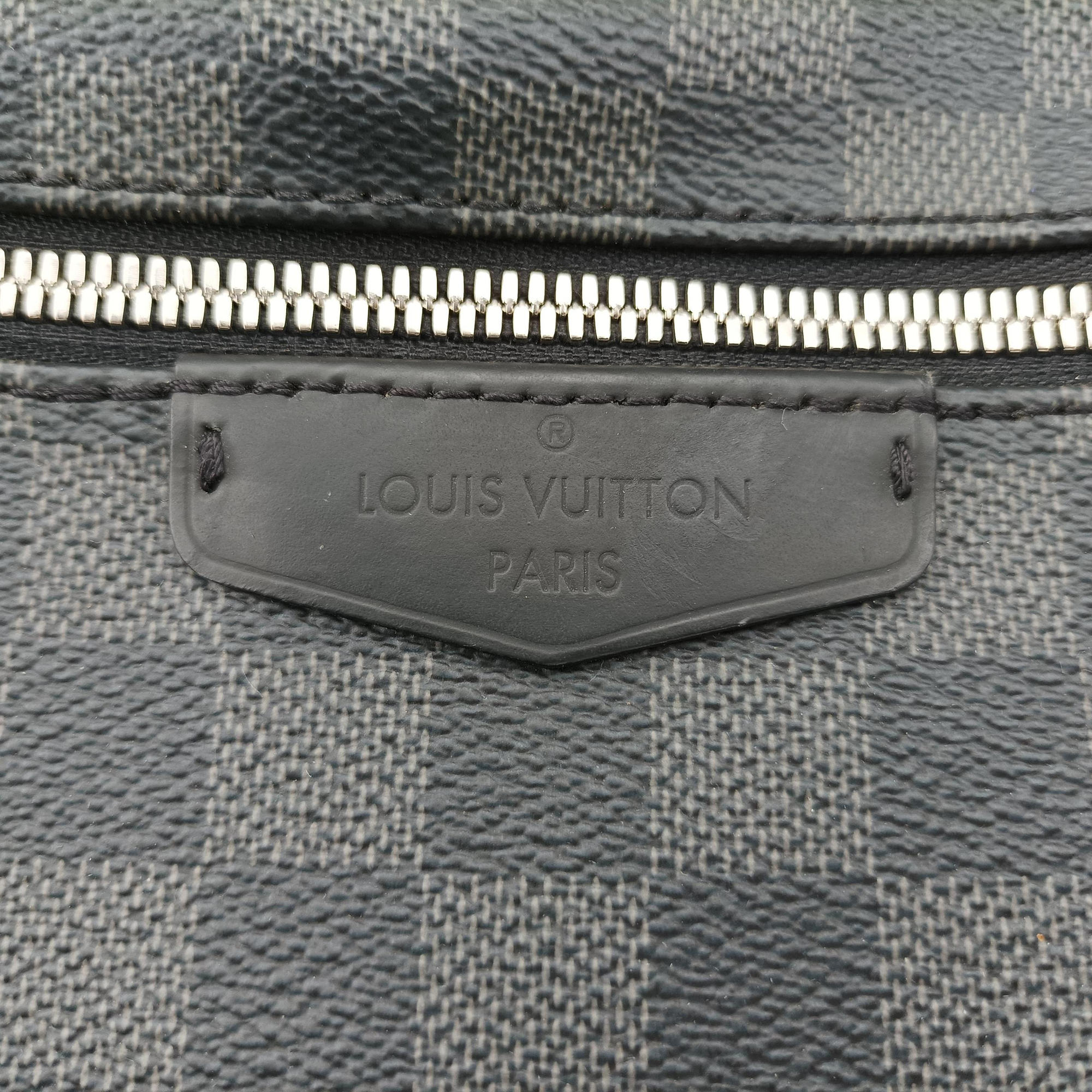 Pre-owned Louis Vuitton Josh Noir Damier Graphite N41473 backpack/rucksack | stylenewstar