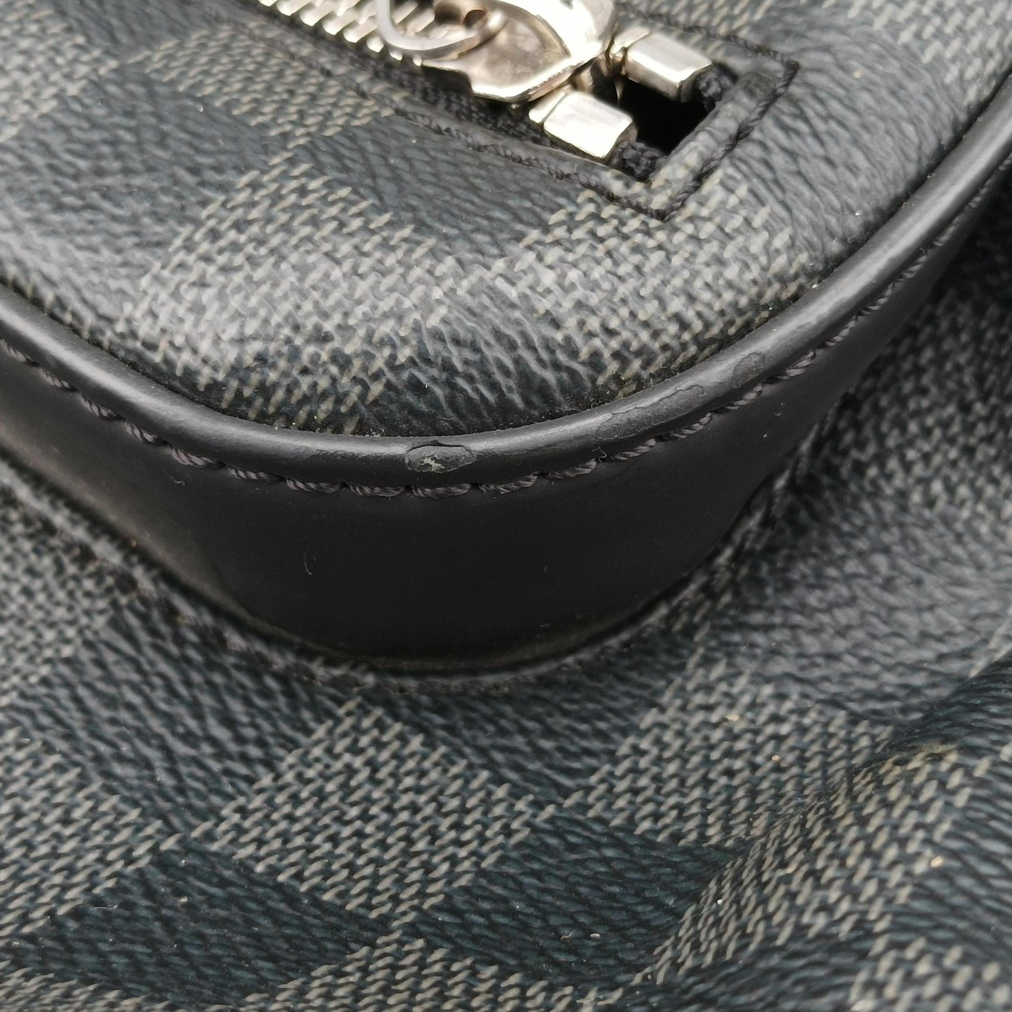 Pre-owned Louis Vuitton Josh Noir Damier Graphite N41473 backpack/rucksack | stylenewstar