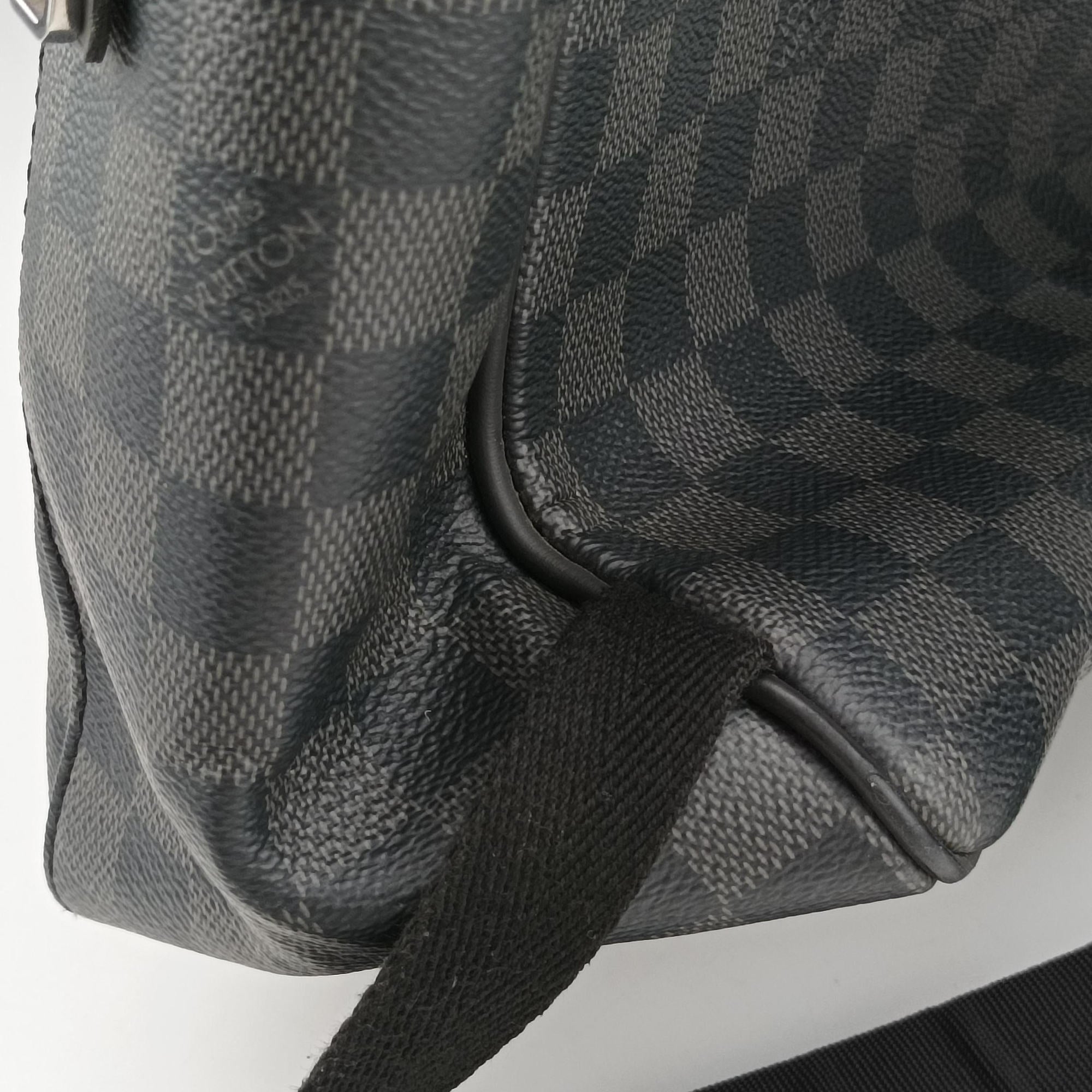 Pre-owned Louis Vuitton Josh Noir Damier Graphite N41473 backpack/rucksack | stylenewstar