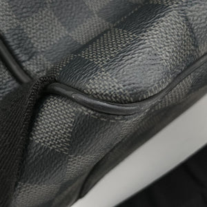 Pre-owned Louis Vuitton Josh Noir Damier Graphite N41473 backpack/rucksack | stylenewstar