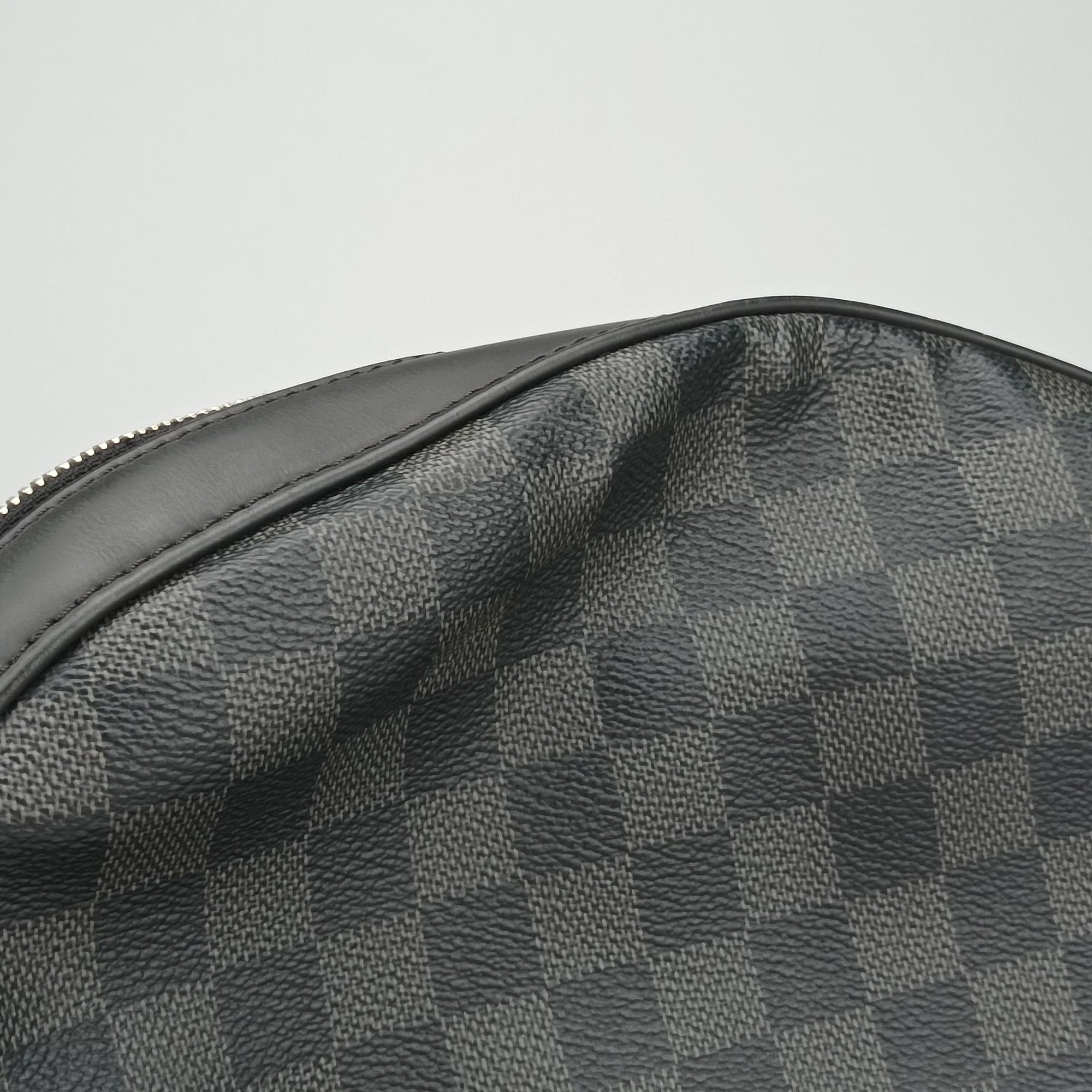 Pre-owned Louis Vuitton Josh Noir Damier Graphite N41473 backpack/rucksack | stylenewstar