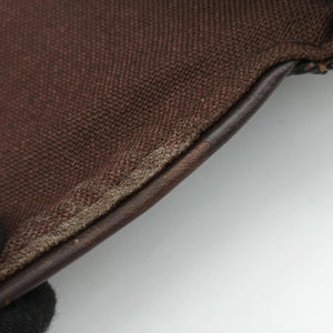 Pre-owned Louis Vuitton BROOKLYN MM EBENE Damier Canvas N51211 shoulderbag | stylenewstar